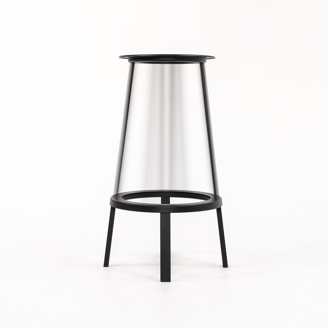 SOLD 2010s Hay Revolver Bar Stools by Leon Ransmeier in Black 6x Available