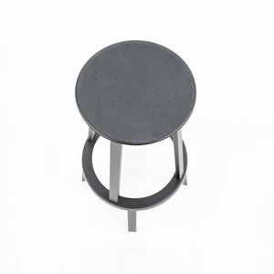 SOLD 2010s Hay Revolver Bar Stools by Leon Ransmeier in Black 6x Available