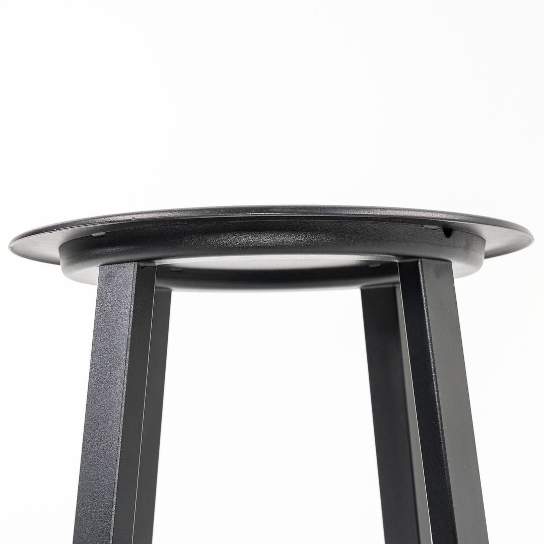 SOLD 2010s Hay Revolver Bar Stools by Leon Ransmeier in Black 6x Available