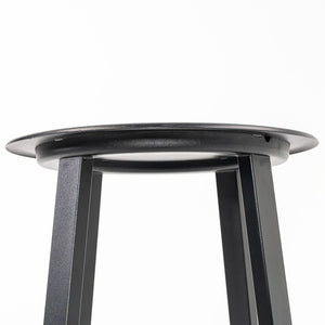 SOLD 2010s Hay Revolver Bar Stools by Leon Ransmeier in Black 6x Available