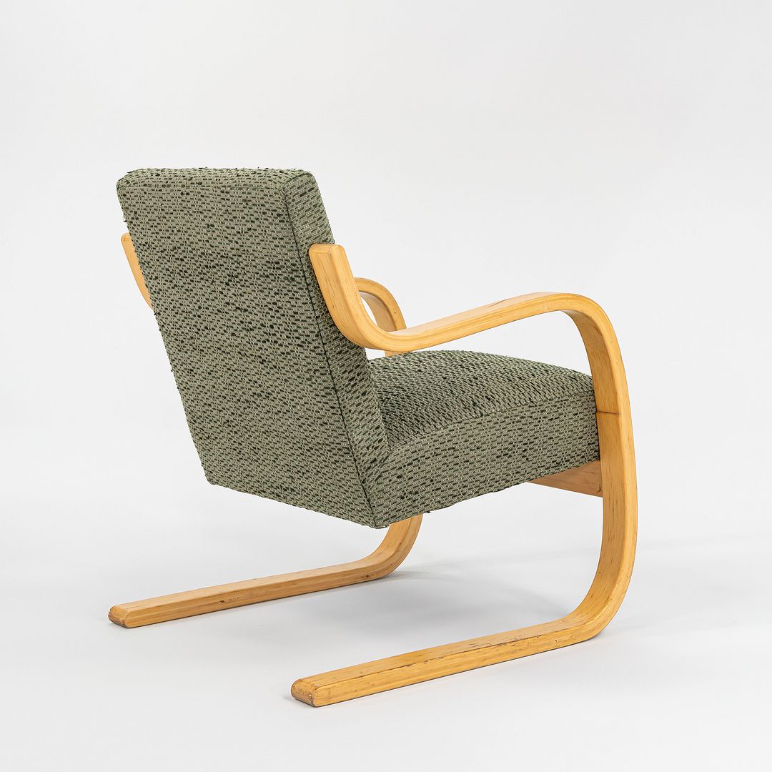 1970s Model 402 Atelje Lounge Chair by Aino and Alvar Aalto for Artek with New Upholstery