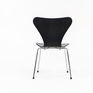 SOLD 1998 Series 7 Chair, Model 3107 by Arne Jacobsen for Fritz Hansen in Ebonized Ash 7x Available