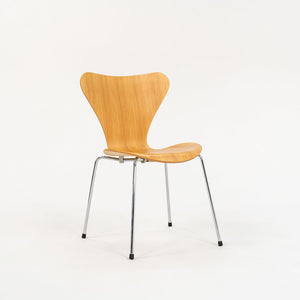 1998 Fritz Hansen Series 7 Side Chair, Model 3107 by Arne Jacobsen for Fritz Hansen in Beech, Sets Available