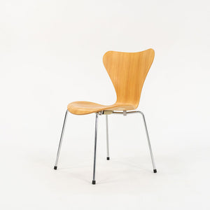 1998 Fritz Hansen Series 7 Side Chair, Model 3107 by Arne Jacobsen for Fritz Hansen in Beech, Sets Available