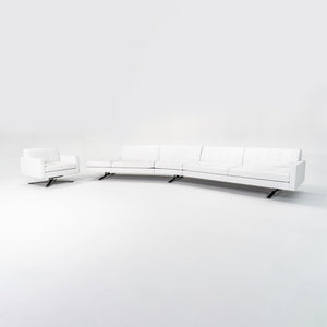 2010 Kennedee Sofa / Sectional by Jean-Marie Massaud for Poltrona Frau in White Leather