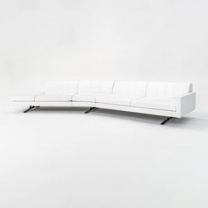 2010 Kennedee Sofa / Sectional by Jean-Marie Massaud for Poltrona Frau in White Leather