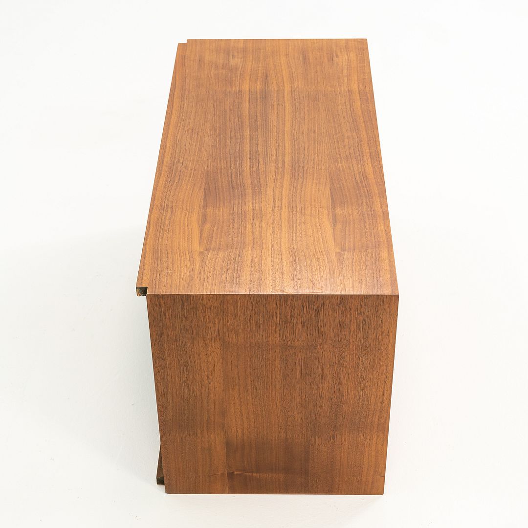 1960s Royal System Walnut Basketweave Modular Cabinets by Poul Cadovius 2x Avail
