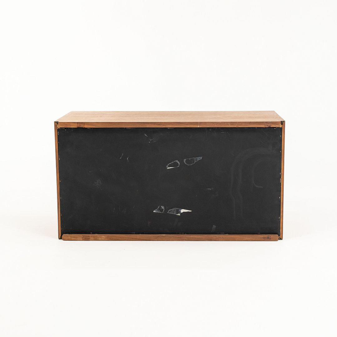 1960s Royal System Walnut Basketweave Modular Cabinets by Poul Cadovius 2x Avail