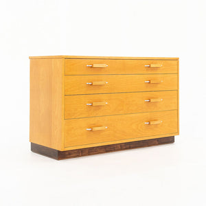 1939 Flexible Home Arrangements 4-Drawer Dresser by Eliel Saarinen, J. Robert Swanson, Pipsan Saarinen Swanson for Johnson Furniture Co. in Birch