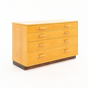 1939 Flexible Home Arrangements 4-Drawer Dresser by Eliel Saarinen, J. Robert Swanson, Pipsan Saarinen Swanson for Johnson Furniture Co. in Birch