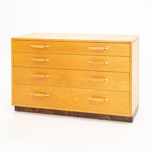 1939 Flexible Home Arrangements 4-Drawer Dresser by Eliel Saarinen, J. Robert Swanson, Pipsan Saarinen Swanson for Johnson Furniture Co. in Birch