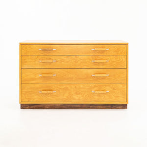 1939 Flexible Home Arrangements Birch 4-Drawer Drawer Dresser By Eliel Saarinen, J. Robert Swanson, Pipsan Saarinen Swanson For Johnson Furniture Co. in Birch