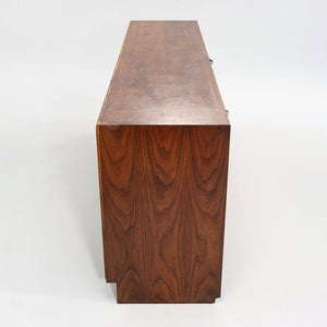 SOLD 1960s 12-Drawer Dresser Cabinet by Jack Cartwright for Founders in Walnut