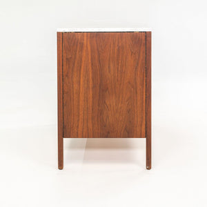 1960s Florence Knoll 3-Drawer Dresser Cabinet in Walnut with Marble Top 1x Available