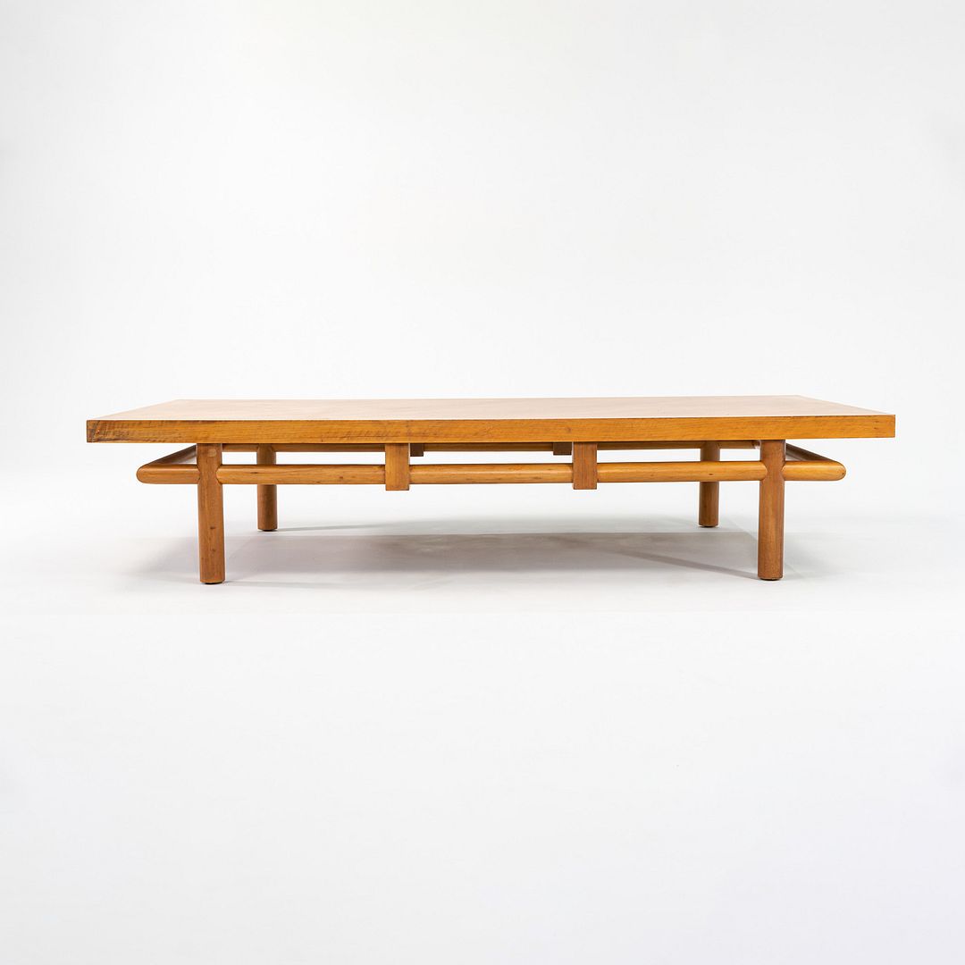 SOLD 1954 Walnut Coffee Table, Model 1761 by T.H. Robsjohn-Gibbings for John Widdicomb in Walnut