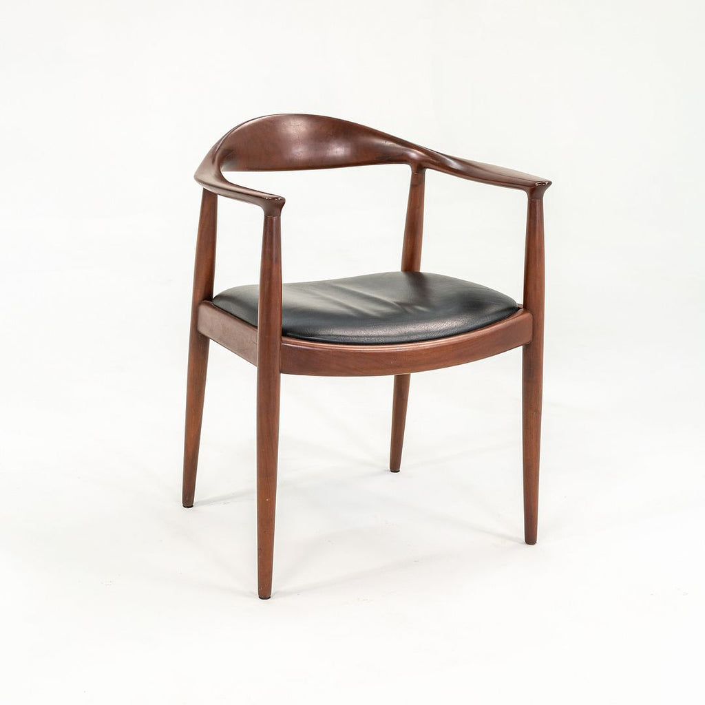 SOLD 1960s Round Chair, Model JH 503 by Hans Wegner for Johannes Hansen in Teak