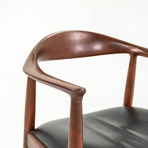 SOLD 1960s Round Chair, Model JH 503 by Hans Wegner for Johannes Hansen in Teak