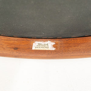 SOLD 1960s Round Chair, Model JH 503 by Hans Wegner for Johannes Hansen in Teak