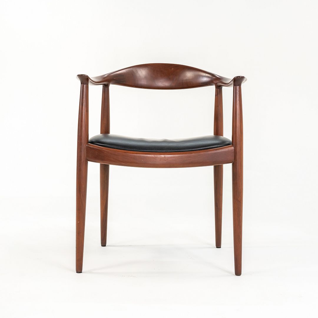 SOLD 1960s Round Chair, Model JH 503 by Hans Wegner for Johannes Hansen in Teak