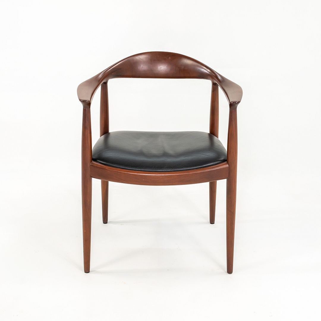 SOLD 1960s Round Chair, Model JH 503 by Hans Wegner for Johannes Hansen in Teak