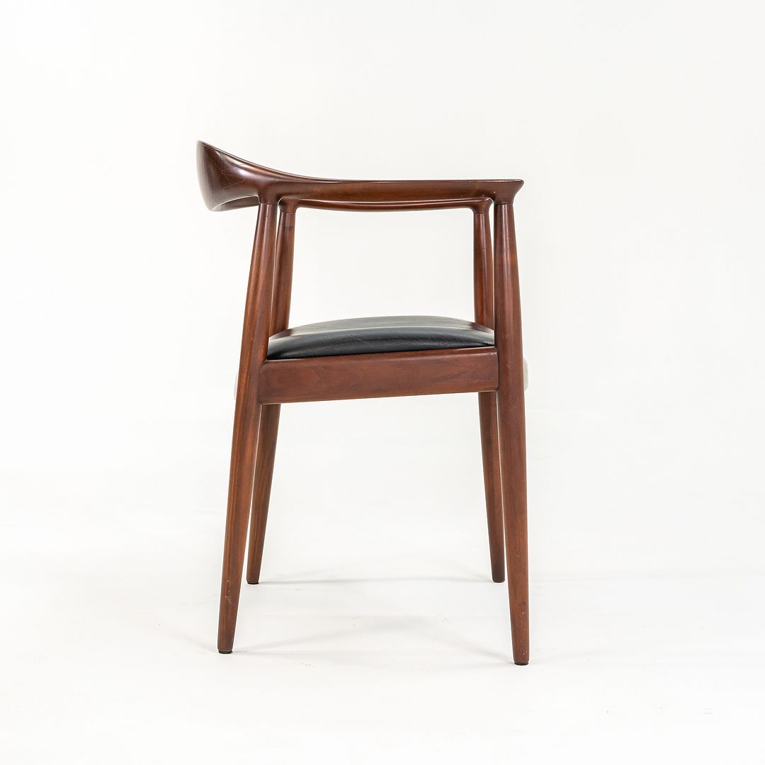 SOLD 1960s Round Chair, Model JH 503 by Hans Wegner for Johannes Hansen in Teak