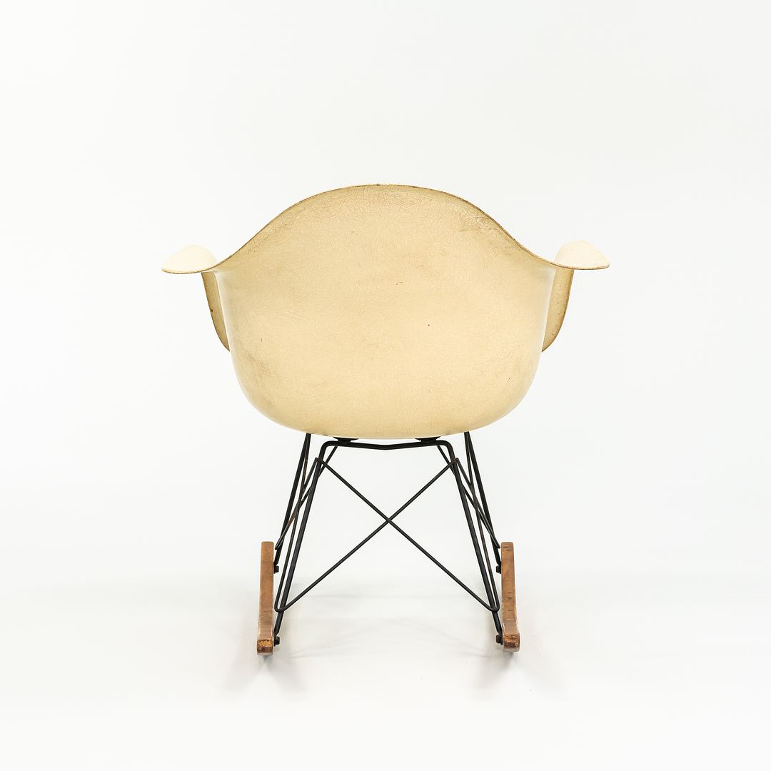 1956 Herman Miller RAR Rocking Chair by Ray and Charles Eames for Herman Miller in Fiberglass