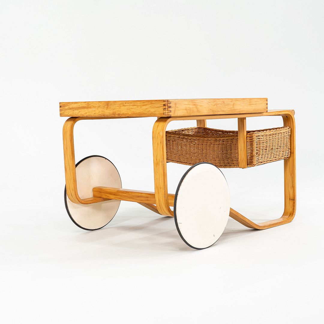 1950s Alvar Aalto Tea Trolley 900 By Aino And Alvar Aalto For Artek