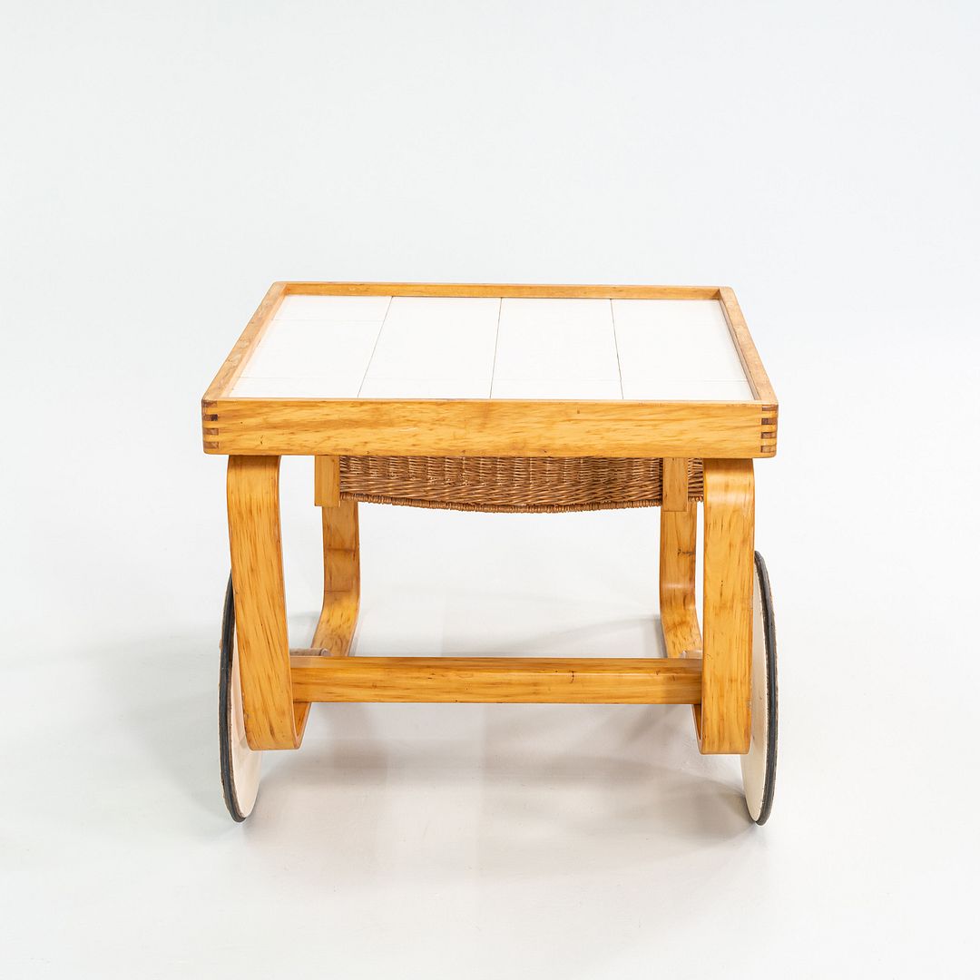 1950s Alvar Aalto Tea Trolley 900 By Aino And Alvar Aalto For Artek