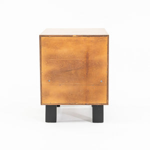 SOLD 1950s Pair of Basic Cabinet Series Nightstands by George Nelson for Herman Miller in Walnut