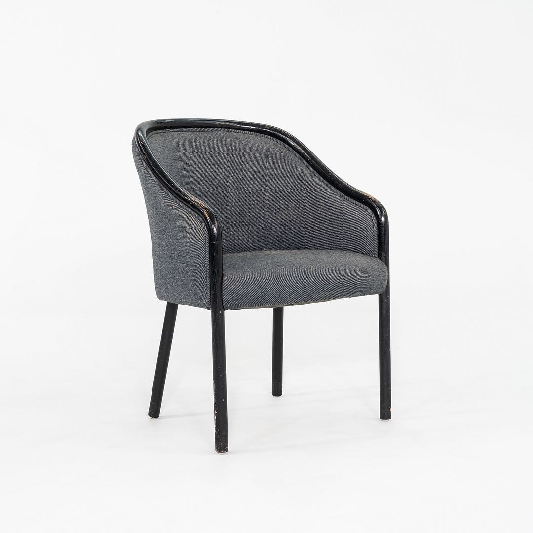 1970s Pair of Dining Chairs in the style of Ward Bennett for Brickel Associates