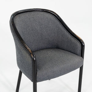 1970s Pair of Dining Chairs in the style of Ward Bennett for Brickel Associates