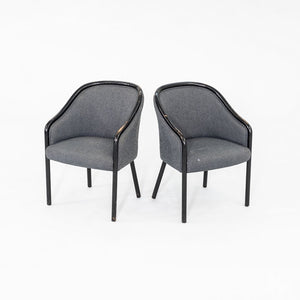 1970s Pair of Dining Chairs in the style of Ward Bennett for Brickel Associates
