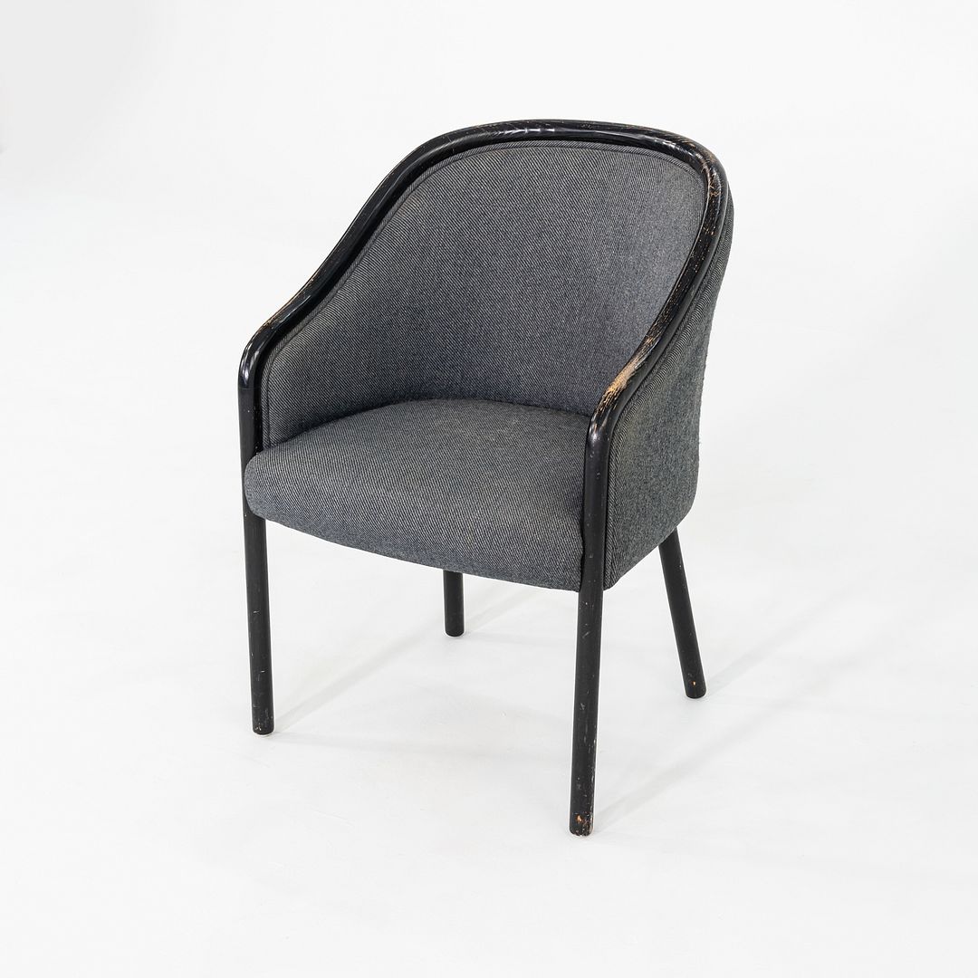 1970s Pair of Dining Chairs in the style of Ward Bennett for Brickel Associates