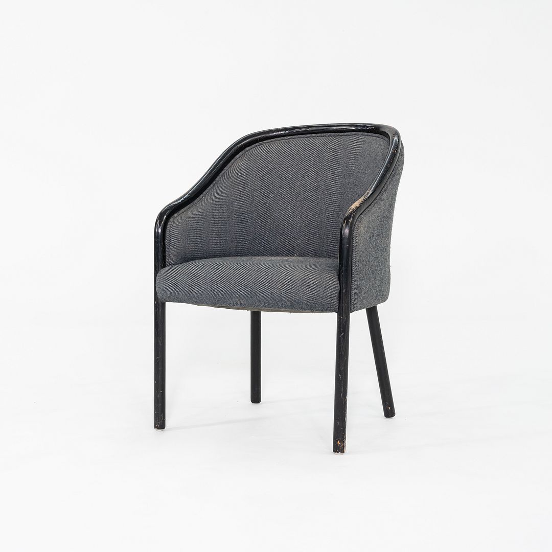 1970s Pair of Dining Chairs in the style of Ward Bennett for Brickel Associates