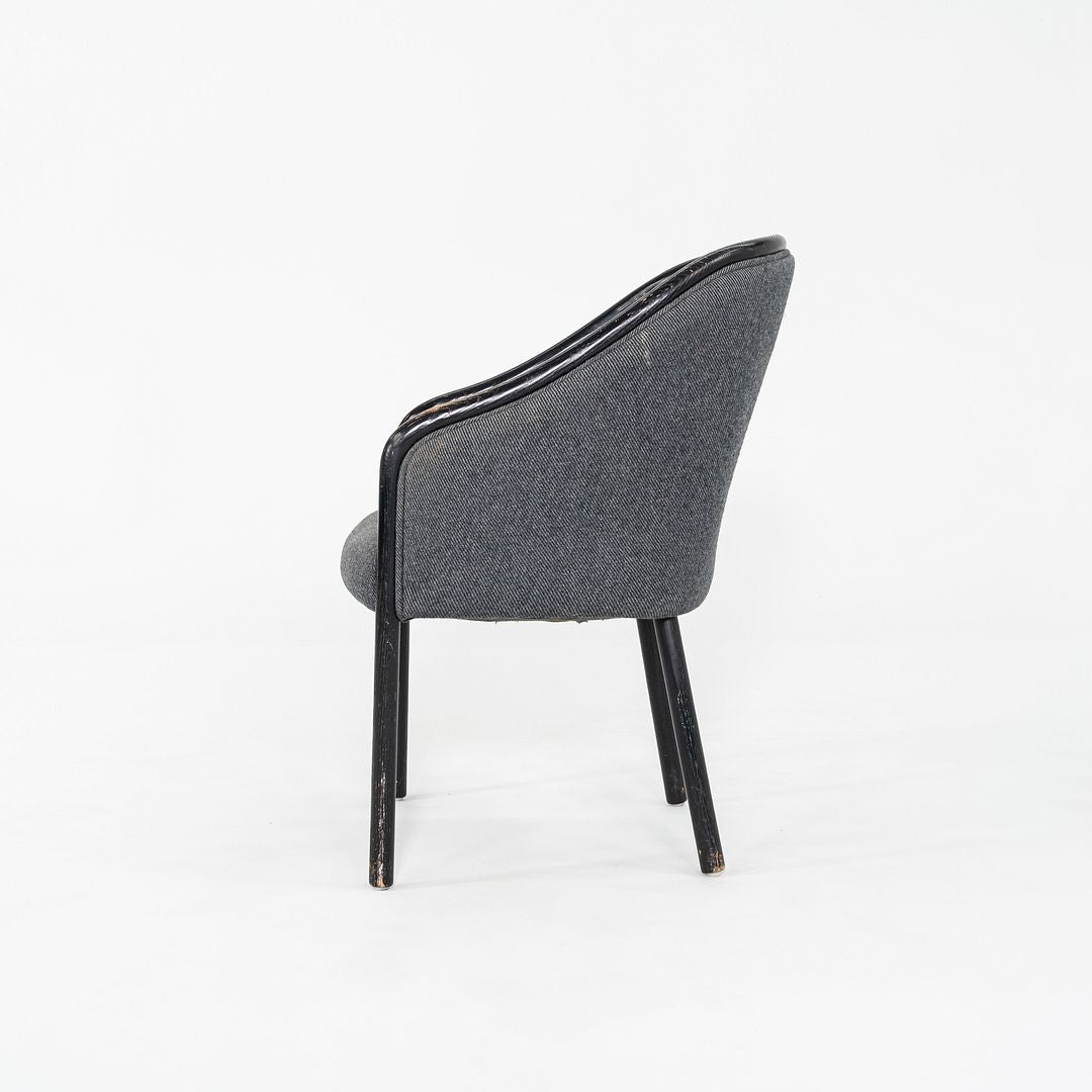 1970s Pair of Dining Chairs in the style of Ward Bennett for Brickel Associates