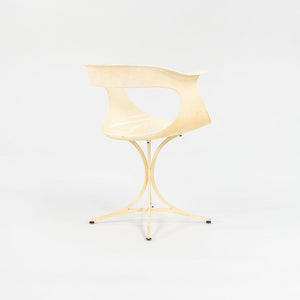 1950s Pair of Lotus Chairs, Model 115-LF by Estelle and Erwine Laverne for Laverne Originals in White