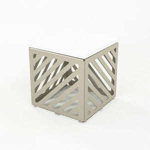 SOLD 2007 Richard Schultz Prototype Wing Side Table by Richard Schultz for Richard Schultz Design Inc. in Powder Coated Aluminum and Steel