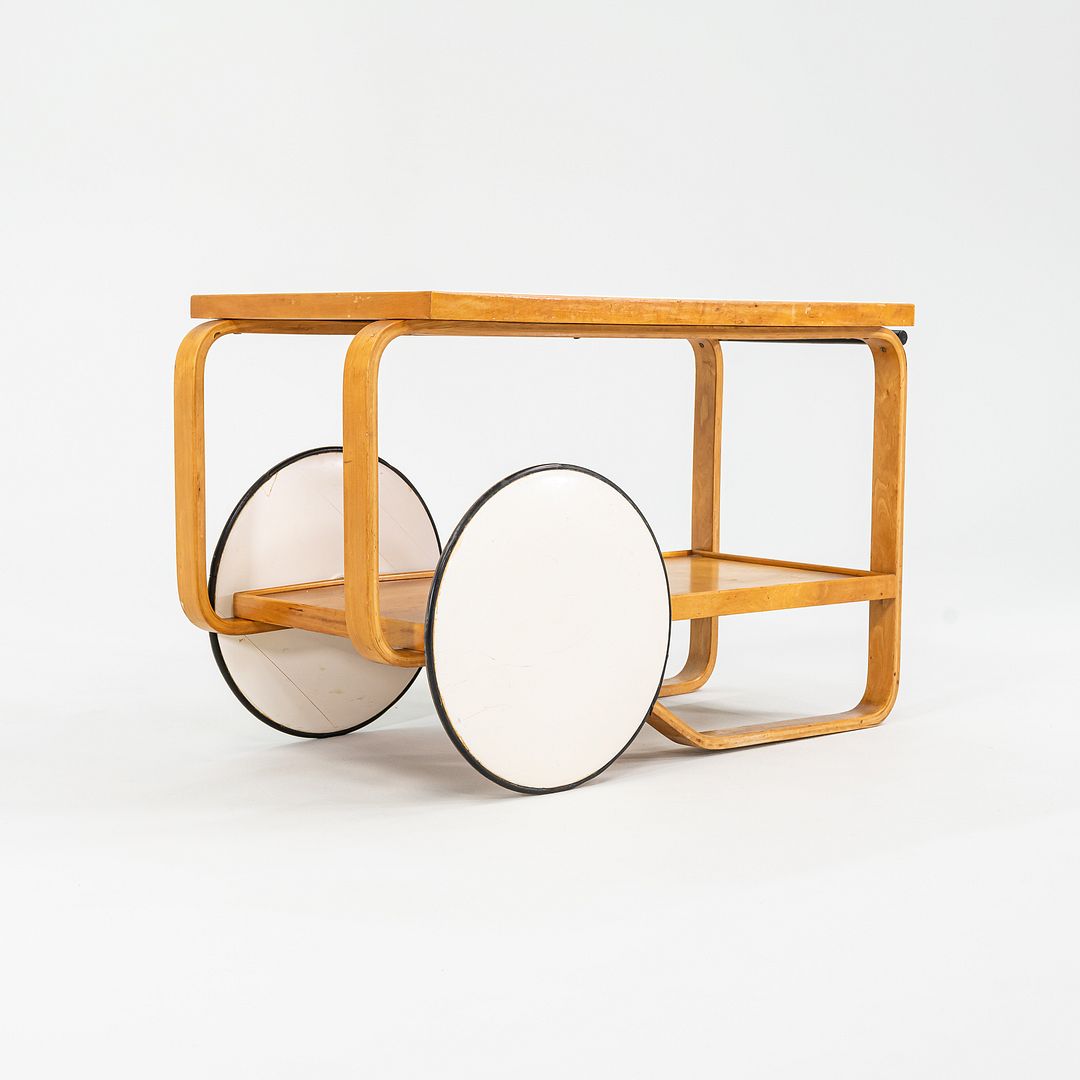 1950s Tea Trolley / Cart Model 901 by Aino and Alvar Aalto for Artek