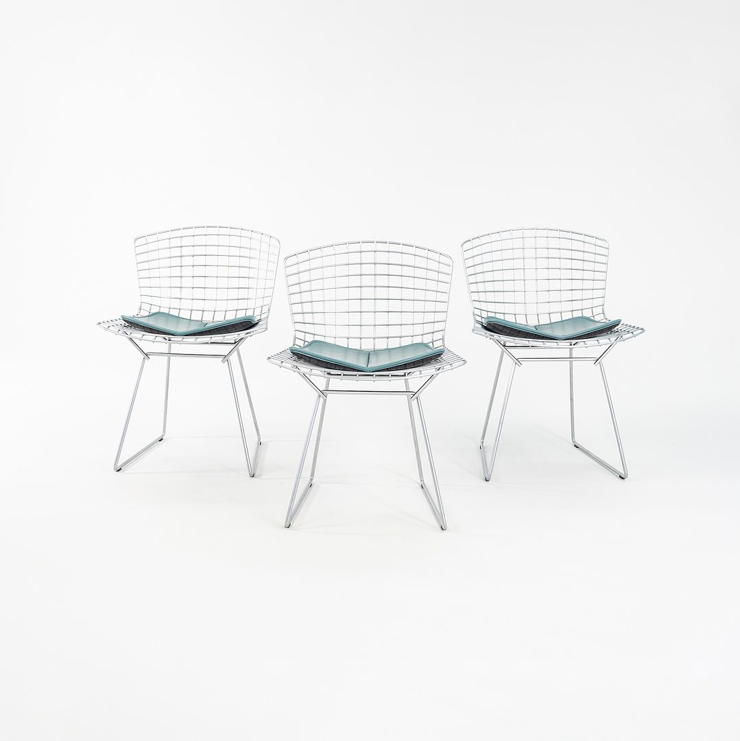 2010s Knoll Bertoia Side Chair, Model 420C by Harry Bertoia for Knoll Steel 1x Available
