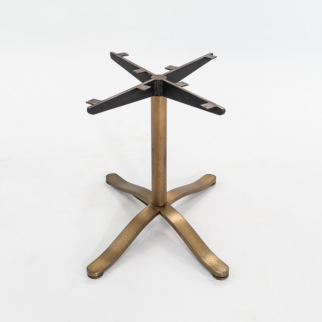 1980s Dining Table Base by Nicos Zographos for Zographos Designs in Solid Bronze