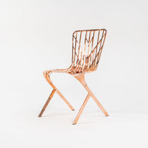 2023 Knoll Washington Skeleton Chair by Sir David Adjaye for Knoll in Copper