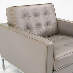 2013 Lounge Chair, Model 1205S1 by Florence Knoll for Knoll in Grey Leather
