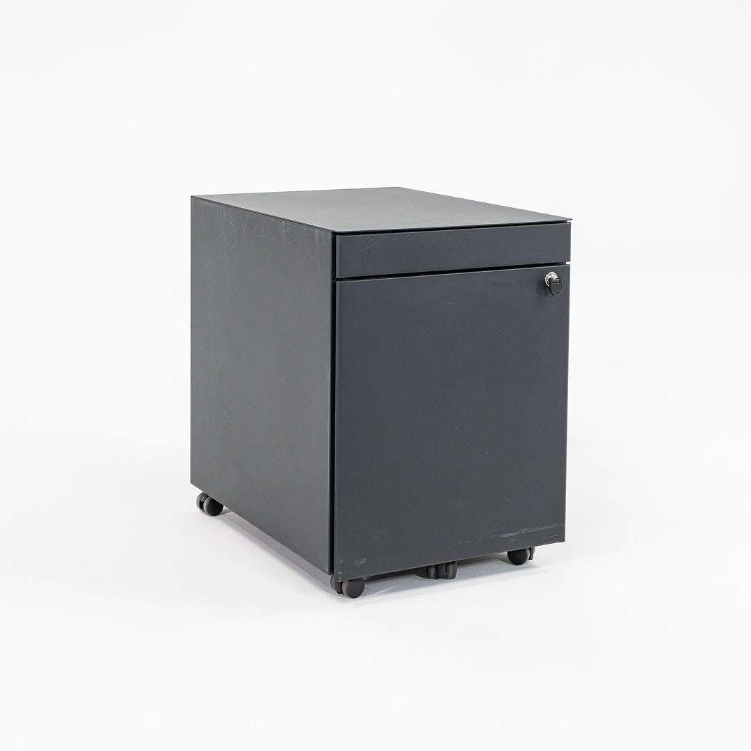 2010s Arik Levy for Vitra ABS Pedestal Office File Cabinets in Grey 14x Available
