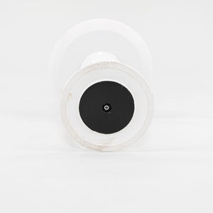 SOLD 2020 Single Pedestal Side Table, Model 160 MC by Eero Saarinen for Knoll Aluminum, Marble, Powder coat