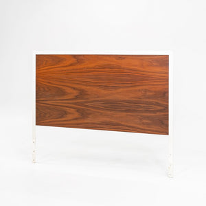 1950s Pair of Walnut and Steel Headboards by George Nelson for Herman Miller