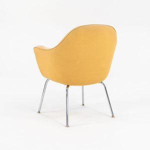 1960s Pair of Executive Armchairs, Model 68 UPC by Eero Saarinen for Knoll in Yellow Fabric