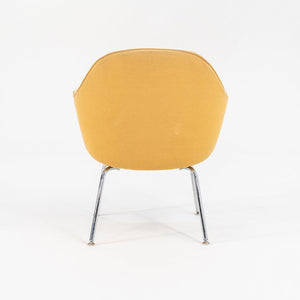 1960s Pair of Executive Armchairs, Model 68 UPC by Eero Saarinen for Knoll in Yellow Fabric