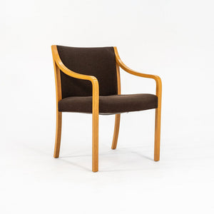 1987 Bert England for Stow Davis England Dining Chair Brown Upholstery 5x Avail