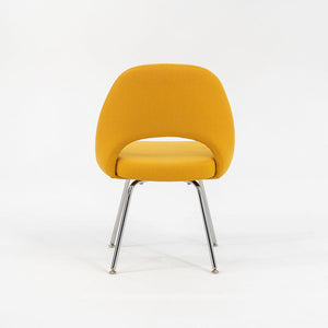 2003 Eero Saarinen for Knoll Executive Side Chair in Yellow Fabric, Model 72C