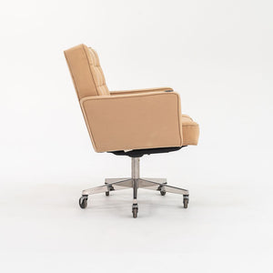1979 Cafiero Desk Chair with Tablet, Model 187 by Vincent Cafiero for Knoll in Tan Fabric 8x Available
